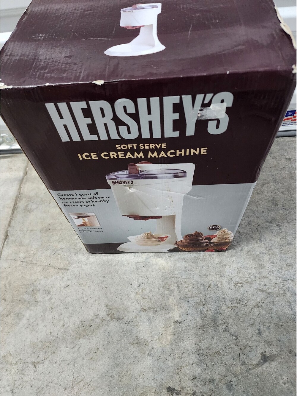 Hershey's Soft Serve Ice Cream Machine - Homemade Soft Serve Maker